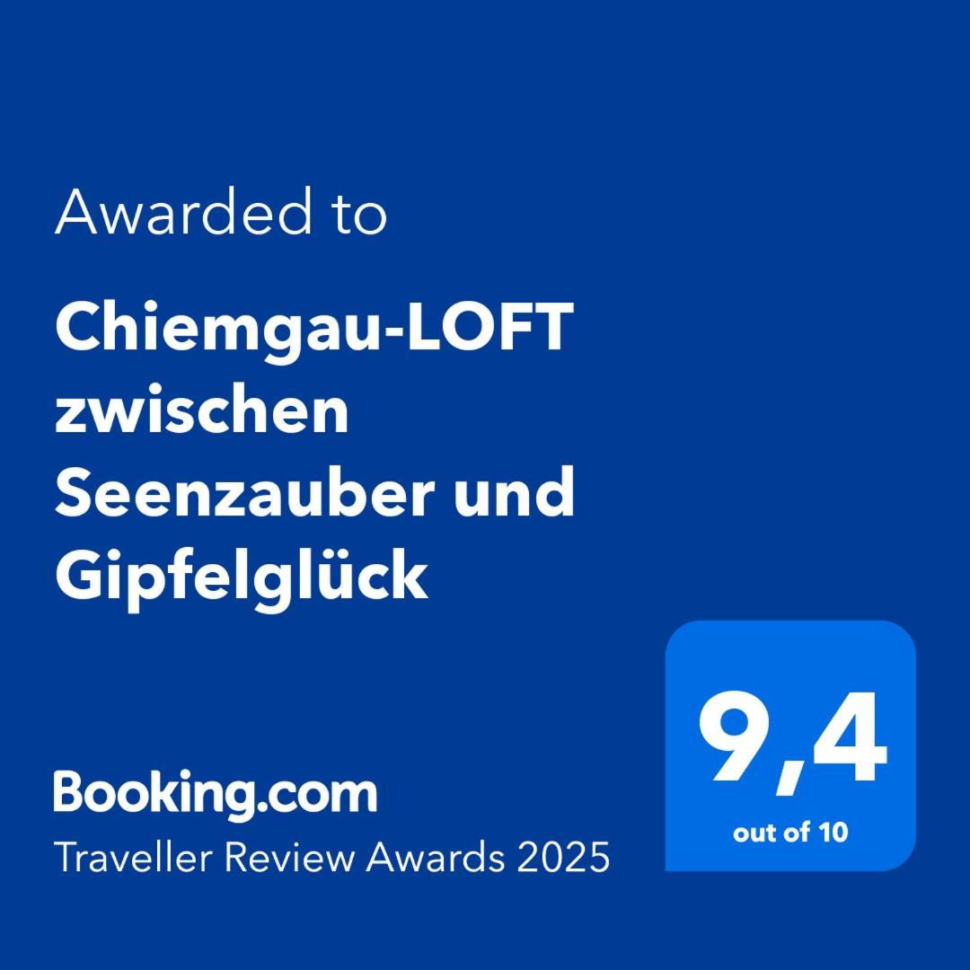 Chiemgau-Loft Zwischen Seenzauber Und Gipfelglueck Riedering Esterno foto